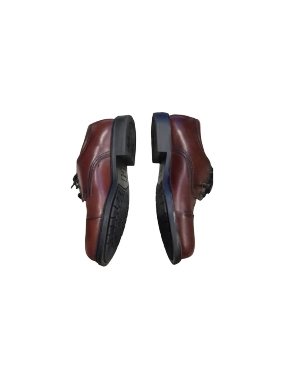 Dockers Men's 9M Brown Leather Dress Shoes Lace Up Loafers